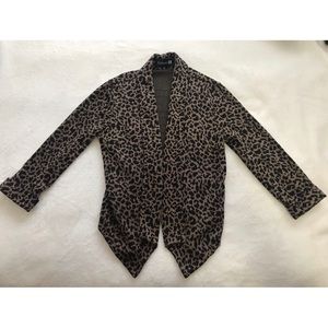 FOREVER 21 Cheetah Print Sweater/ Cardigan